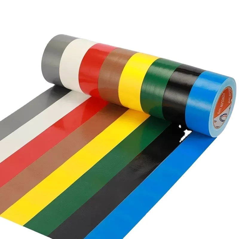 Strong Rubber Adhesive Reinforced Waterproof  Customized Cloth Duct Tape