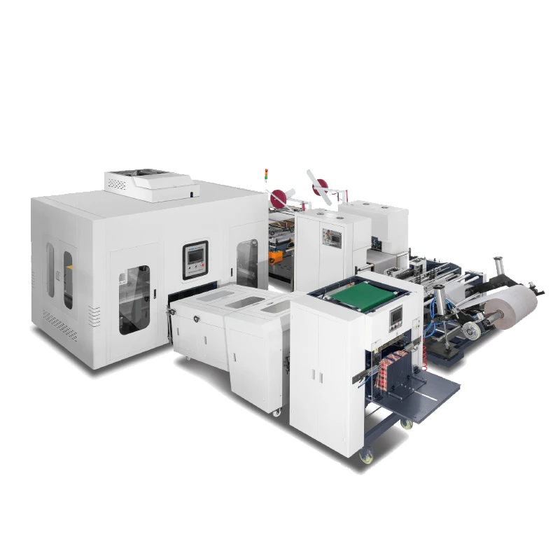 High Accuracy 80-90Pcs/Min Pouch Nylon Carrier Bag Making Machine For Manufacturing Plant