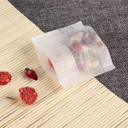 Biodegradable Reverse Folding Corn Fiber Empty Tea Bag Coffee Bags
