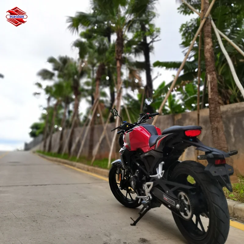 HAOJUN New 150/180cc Gasoline Sport Racing Motorcycle Dual Sport Motorbikes Streetfighter with fast speed 100km/h