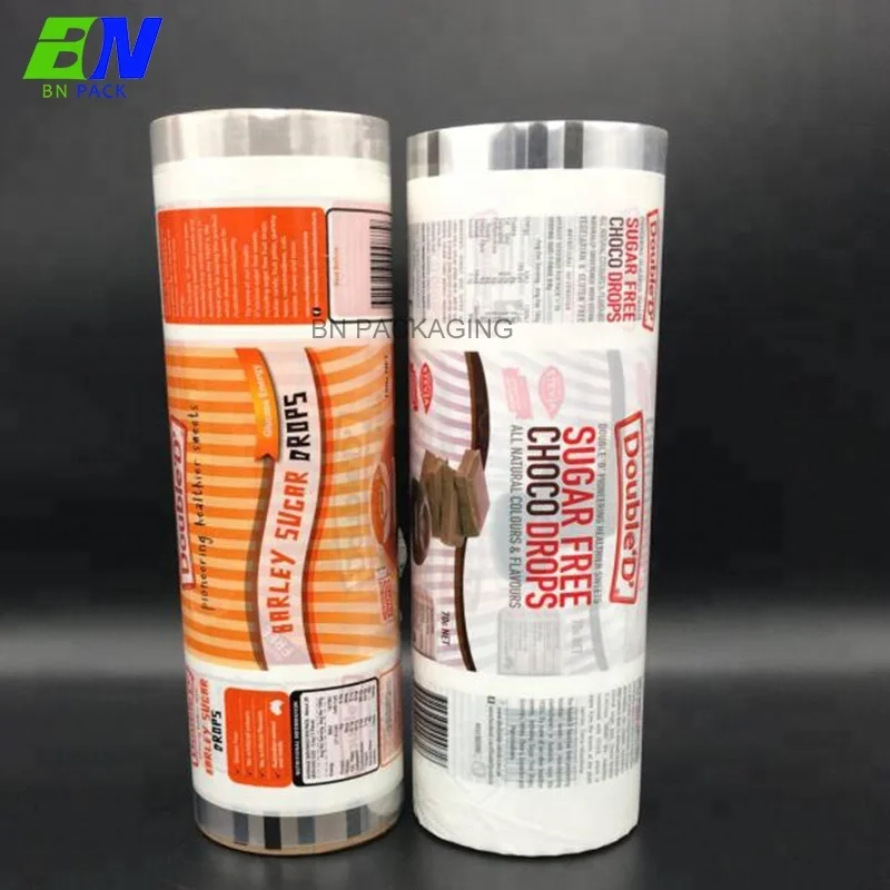 Eco-friendly Lamination Soft Cling Heat Shrink Wrap Kraft Paper Thick Sealing Plastic Bag Pla Film Roll