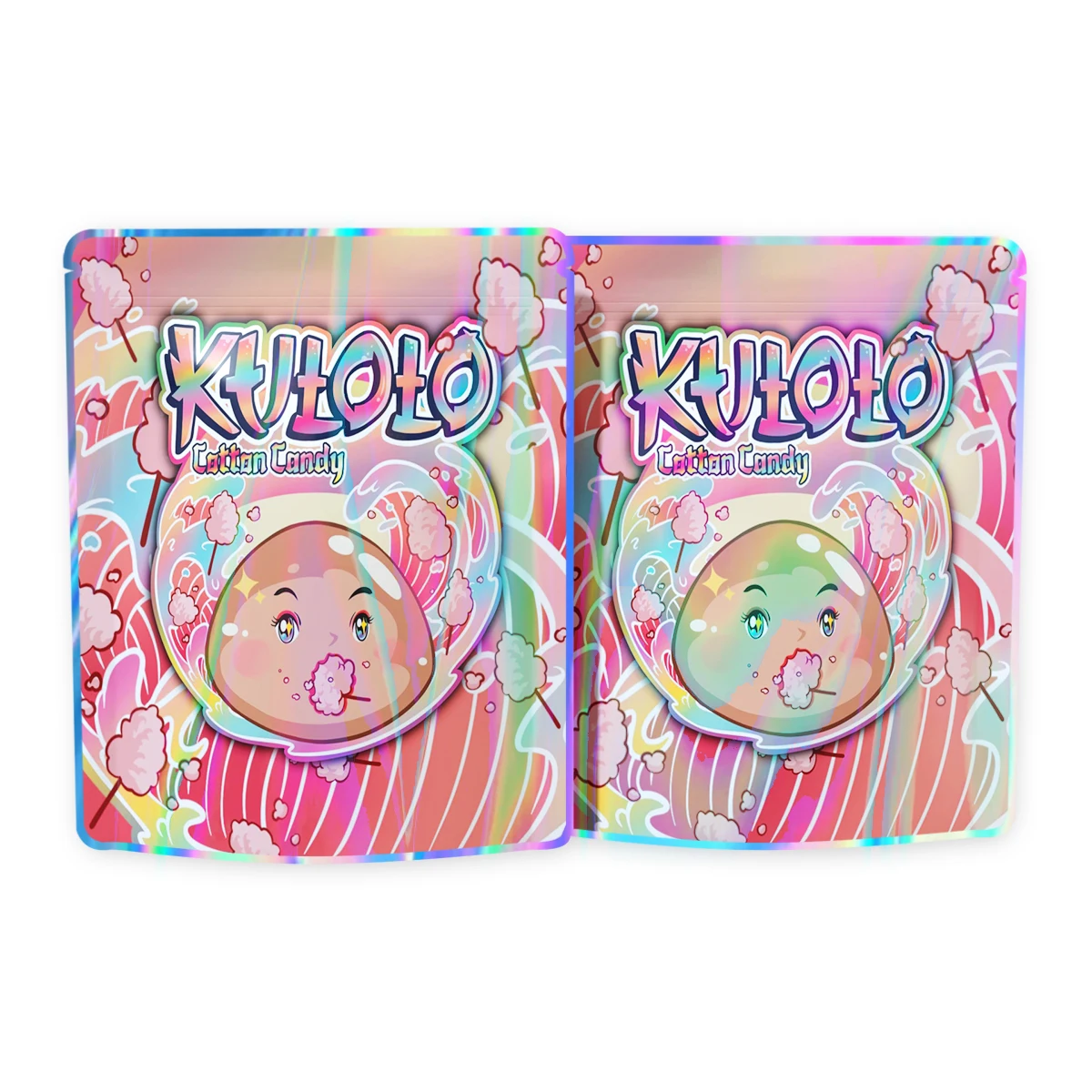 Heat Sealing Aluminum Foil Reusable Storage Food Wholesale Custom Printed Resealable Packaging Ziplock Stand Up Pouch Mylar Bags
