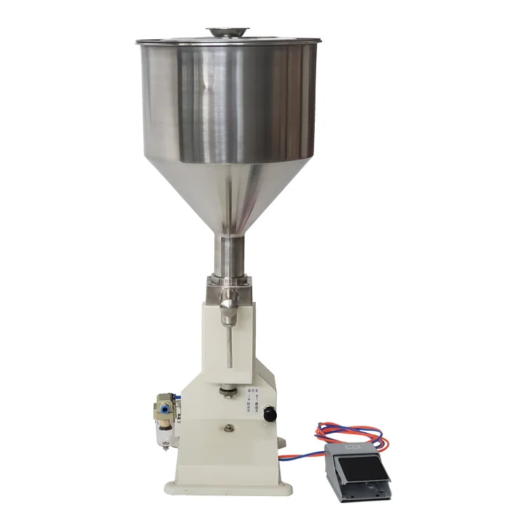 
 Автоматическая пневматическая паста для бутылок, саше, машина для розлива воды, машина для розлива жидкости для банок  