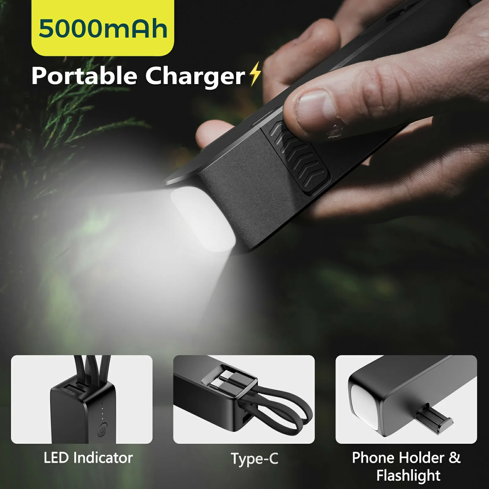 Рекламный Подарочный набор с логотипом OEM комплект электроники для бизнеса Power bank и USB-флеш-подарок празднования Рождества