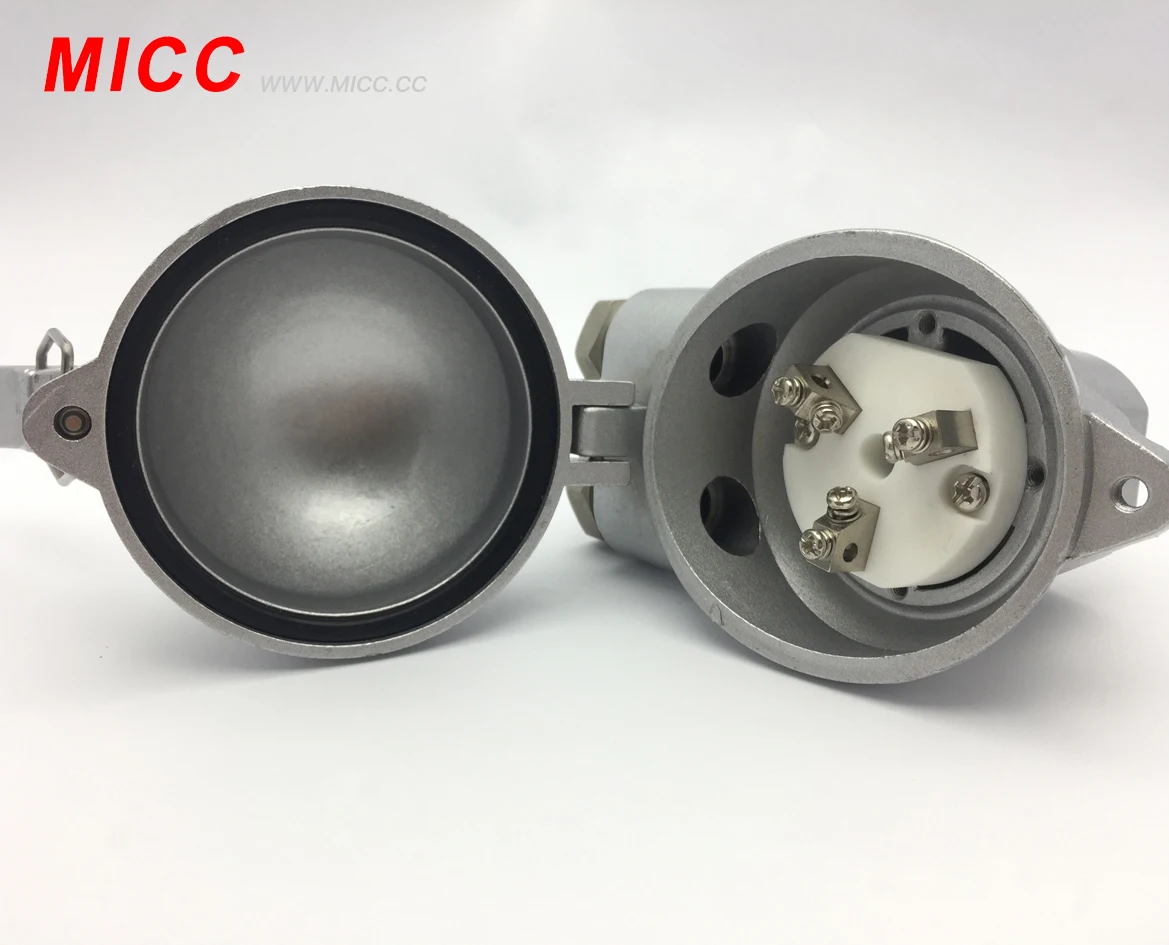 MICC DAAD Thermocouple Head ACD12 aluminium 390g Color available: silvery, yellow, red, blue, black, etc.