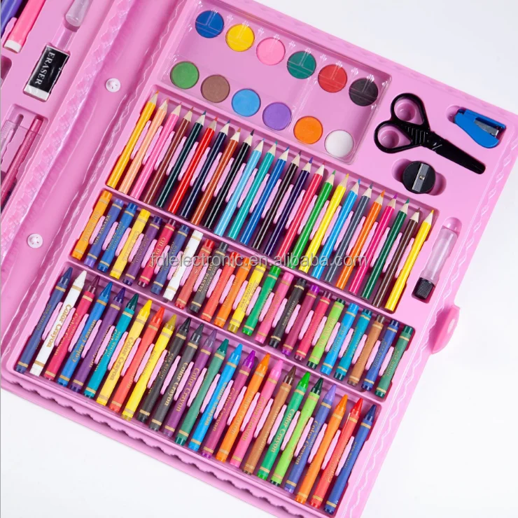 Coloring Art Set Painting & Drawing Supplies Kit, kids color pencil set