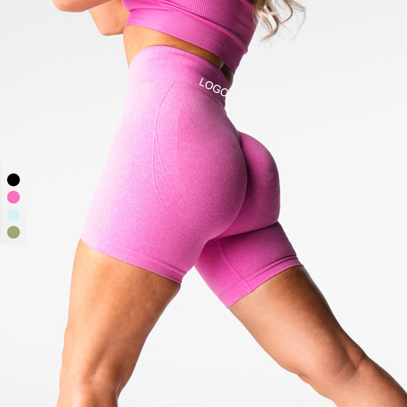 Custom LOGO Brand High Quality Women Lift gym Sport Fitness Workout Yoga Shorts Tight Leggings Short For Women
