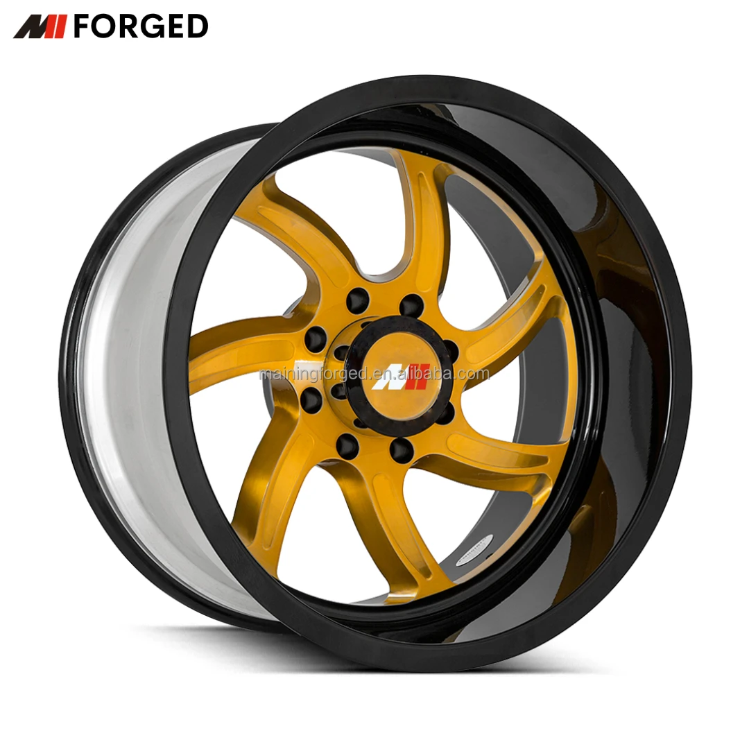 MN JWL VIA Certified Wheel Manufacturer 20 21 22 23 24 Inch Jeep Wrangler Deep Dish Rims Forgiato Wheels