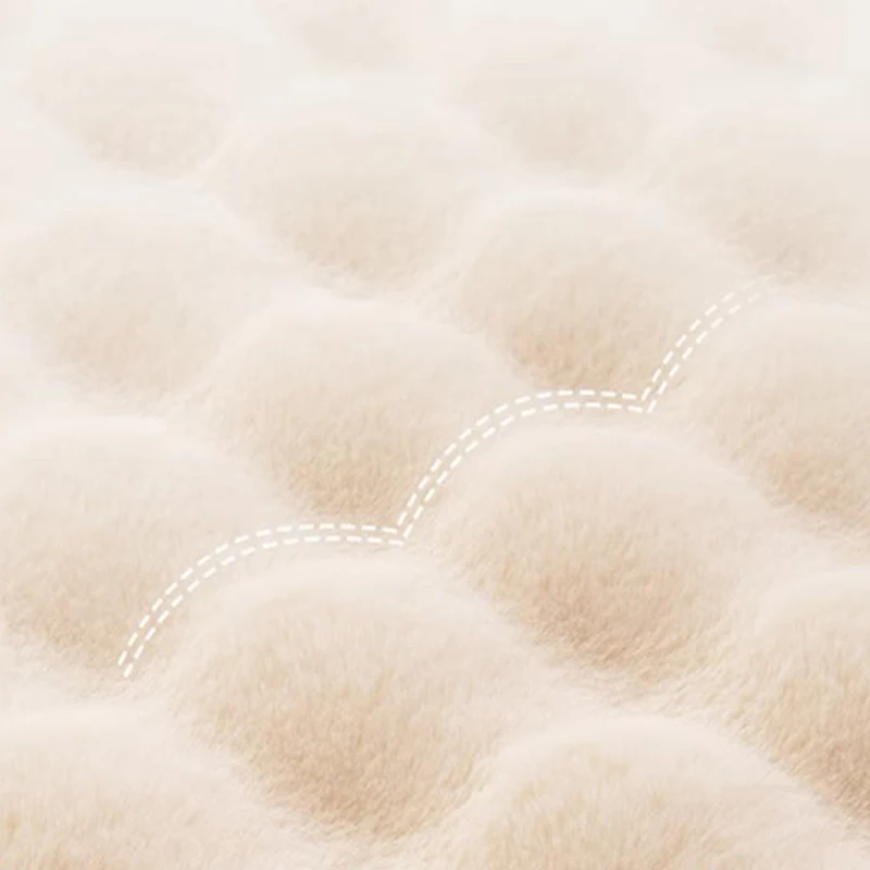 Wholesale Play Mat Thick Fluffy Long Pile Carpet Faux Rabbit Fur Non Shedding Area Rugs