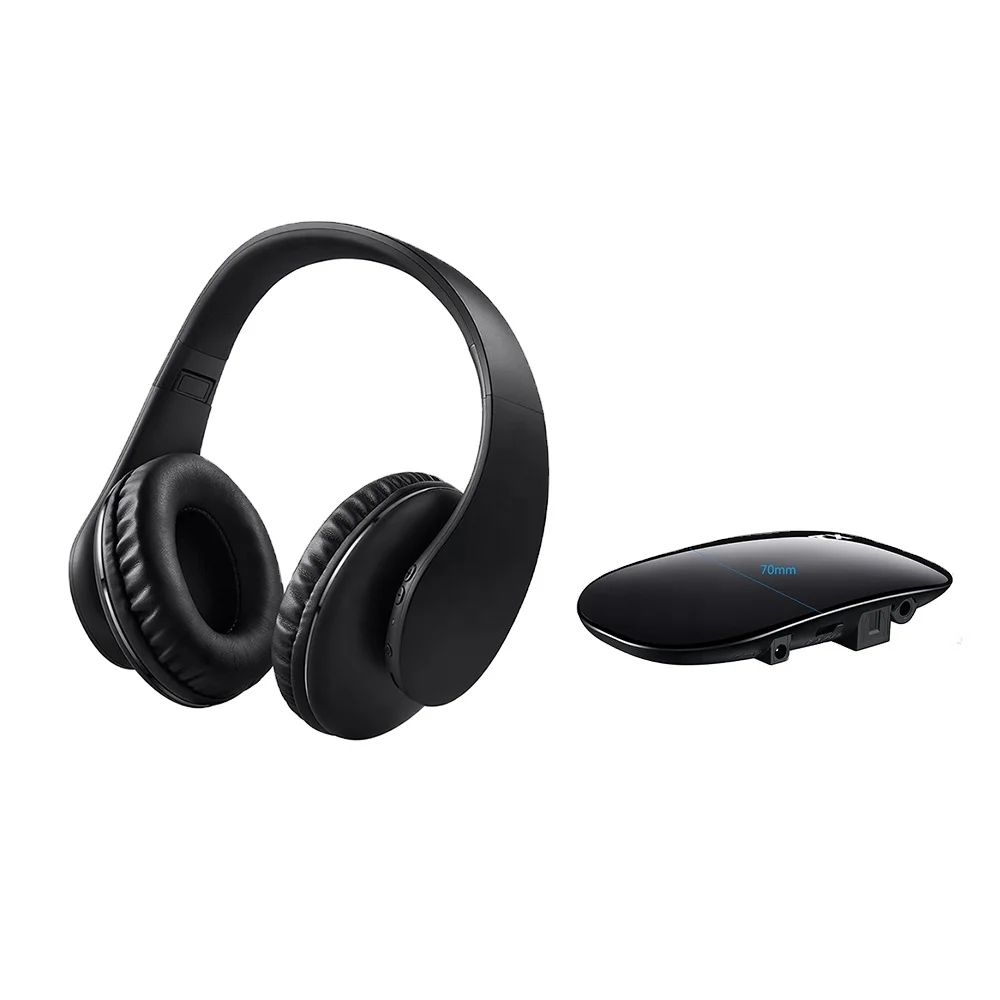 Buy Best Value Wireless Headphone For TV Digital YH680 TV Headphone Over Ear With Mini Transmitter