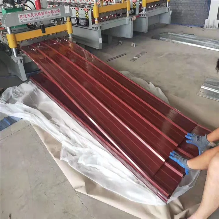 Популярный кровельный лист цвета Ral, гофрированный кровельный лист, металлический кровельный лист для строительного материала