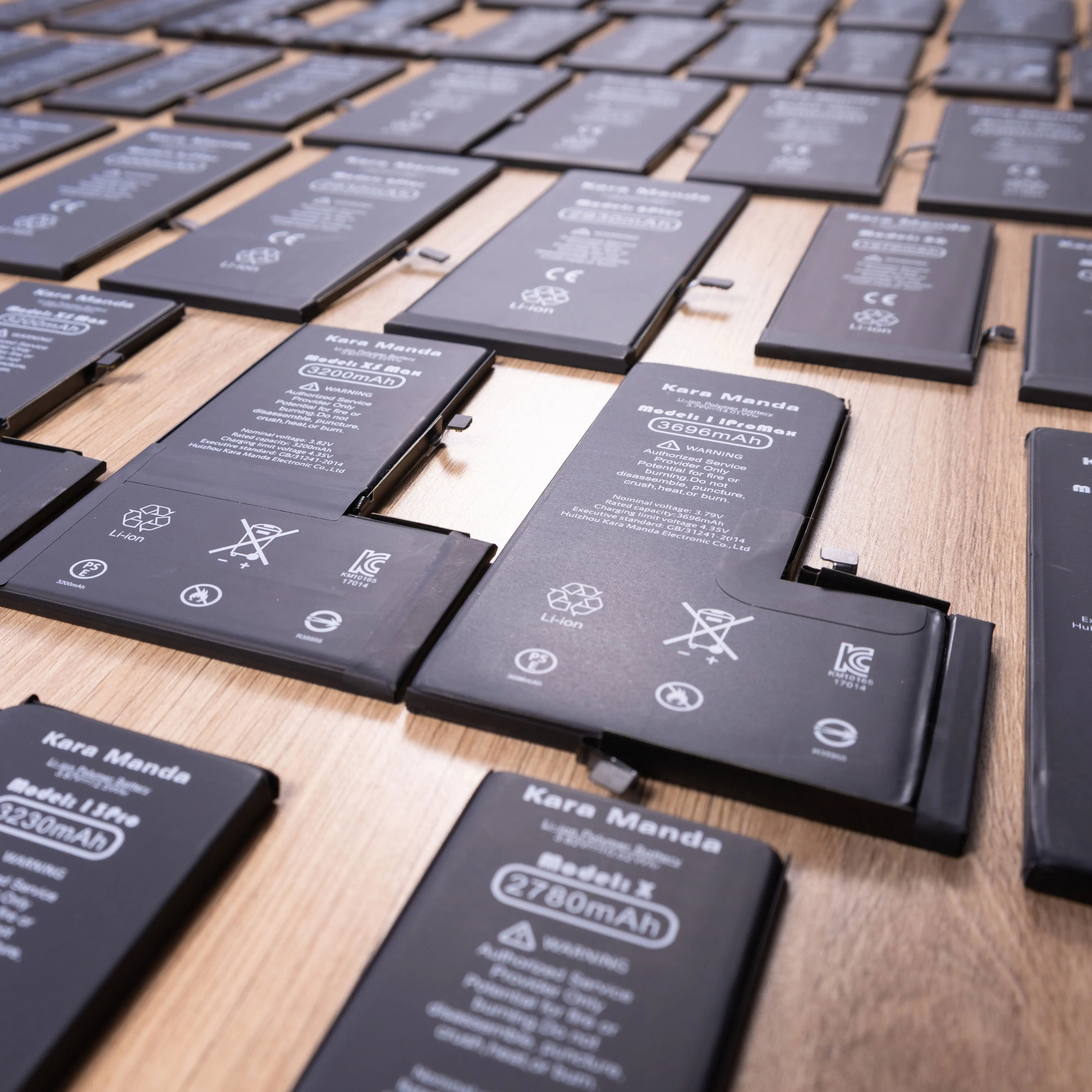 Kara Manda Replacement Battery for iPhone 5s Se 6 6s 7 8 Plus X Xr Xs 11 12 13 Mini Pro Max Se2 iPhone Battery