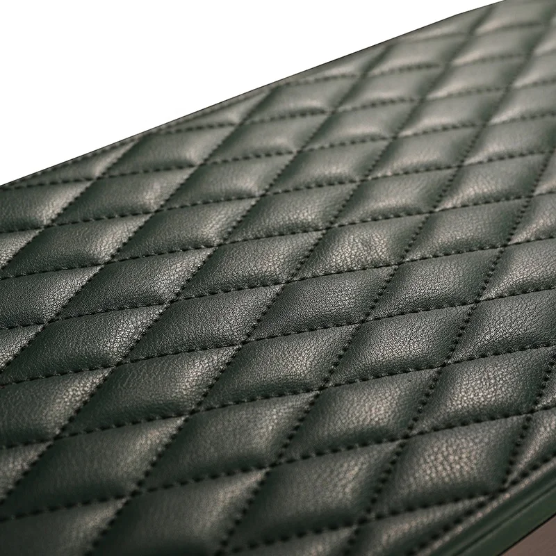 2024 Special Green Genuine Vegan Leather 2 3 4 6 8 12 Slots Wooden Watch Safe Winder Box with LCD Touchscreen and LED RGB Light