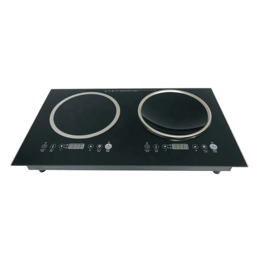 Kitchen Appliance Commercial 2 Burner Built-In Smart Induction Cooktop Induction Cookers