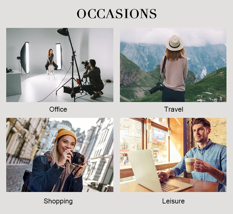 Portable Lightweight High Quality Customizable  Cross Body Leather Camera Sling Bags Outdoor Mirrorless