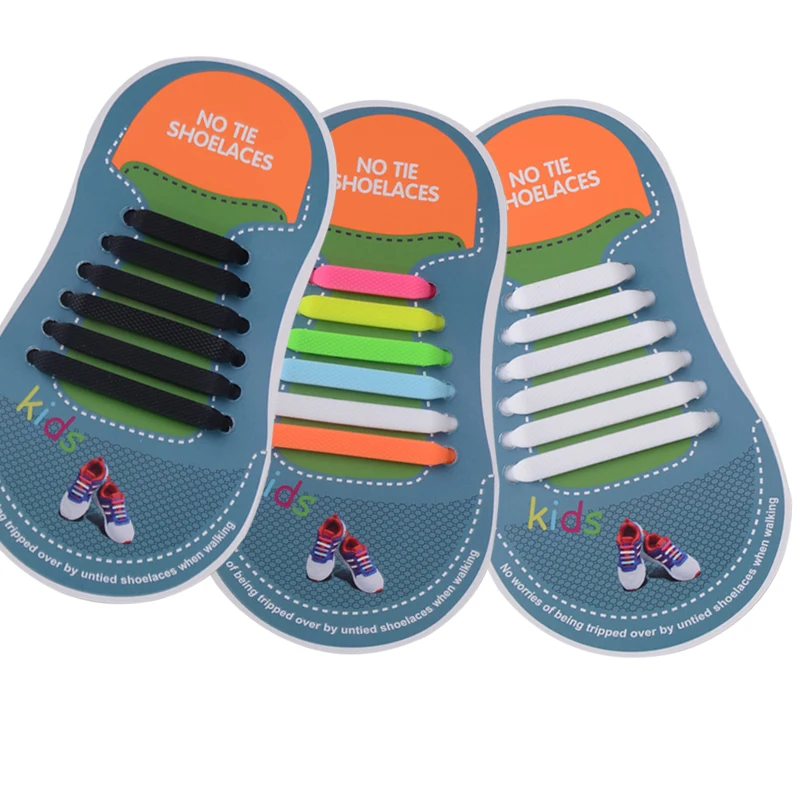 Hot Sale Product Durable Waterproof Silicone Shoelace For Sport Amazon