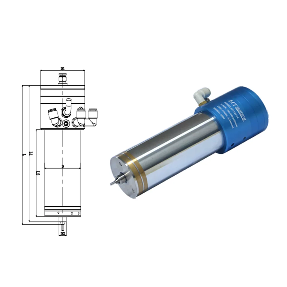 160000RPM PCB Spindle Motor High Torque Spindle For Drilling And Milling