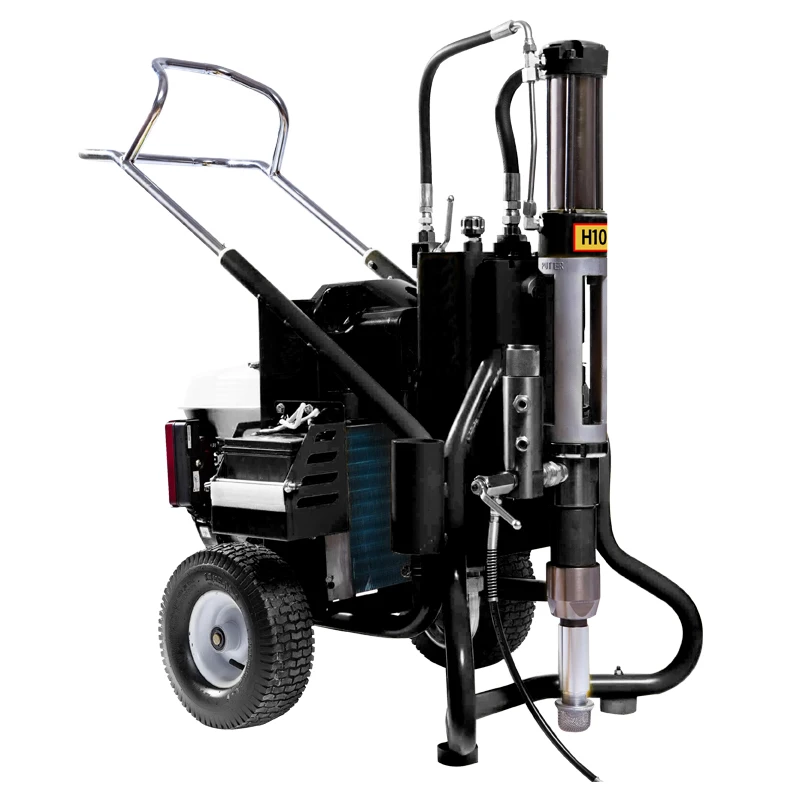 14HP High pressure big flow Plaster heavy duty powder costing  putty airless sprayer