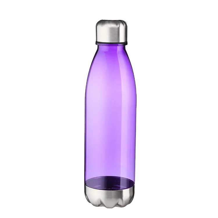 Factory direct sales eco-friendly fashion 700ml wholesale drinking custom logo tritan plastic mineral water bottle