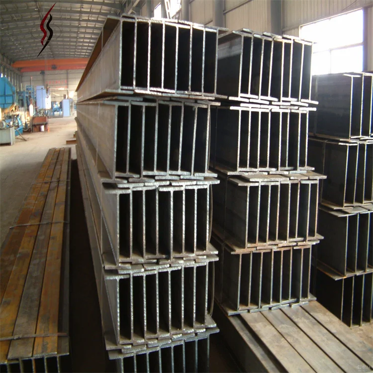 Structural Beam Steel H-beams Astm Hot Rolled Iron Carbon Steel The hottest Q345B steel plate H beam construction material