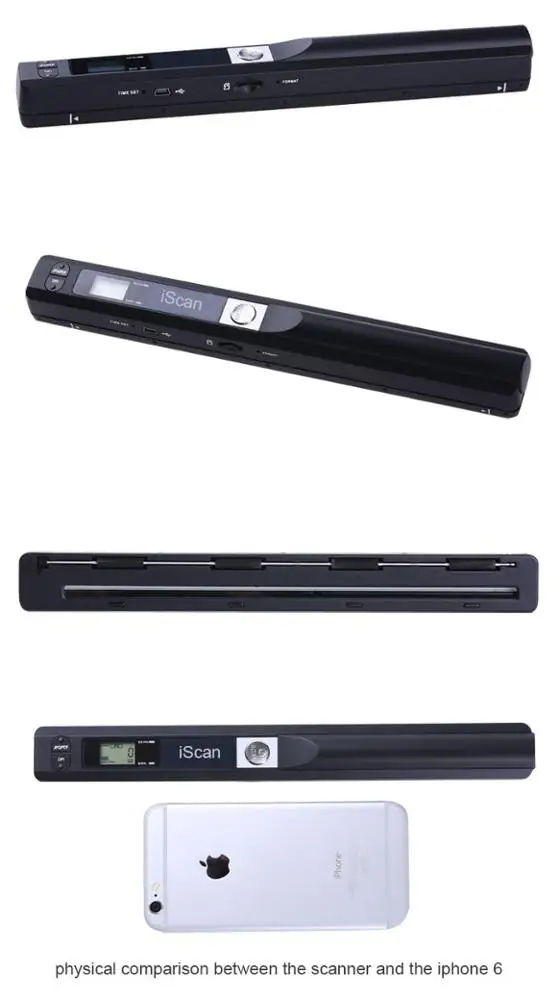 
Portable Photo Scanner Digital Scanner 900DPI Handyscan Wireless A4 Handhold USB Scanner Pen JPEG/PDF A4 Document iscan 