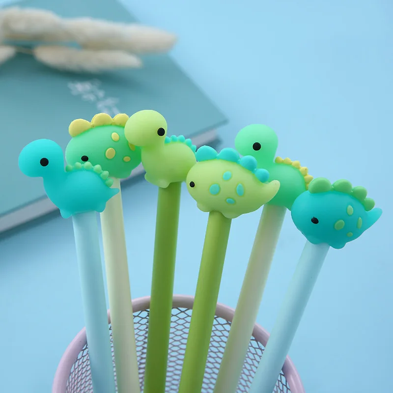 Hot Sale Cute Kawaii Plastic Dinosaur Pen With Custom Logo