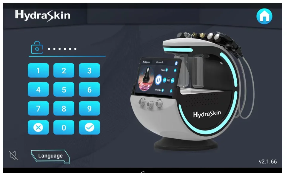 Direct Selling 7 in 1 Facial Clean Machine Hydrodermabrasion Skin Analysis Management System Hydraskin Machine