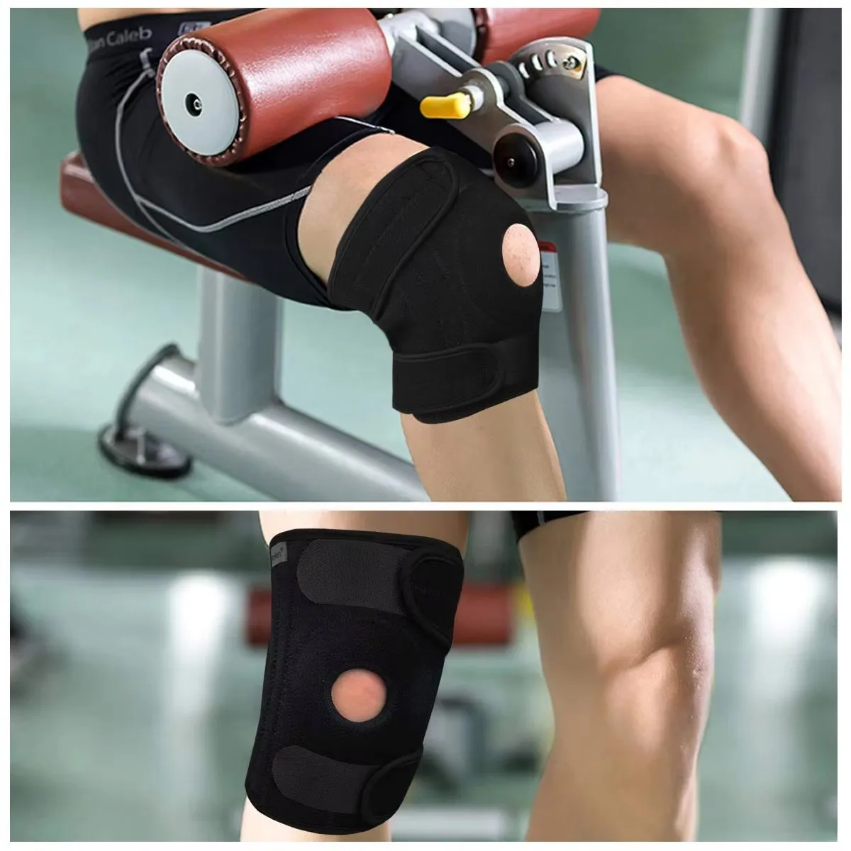 Benken Elbow And knee Pads Hinged Knee Brace Flexible Knee Support Stabilizer Adjustable Protective Arthritis