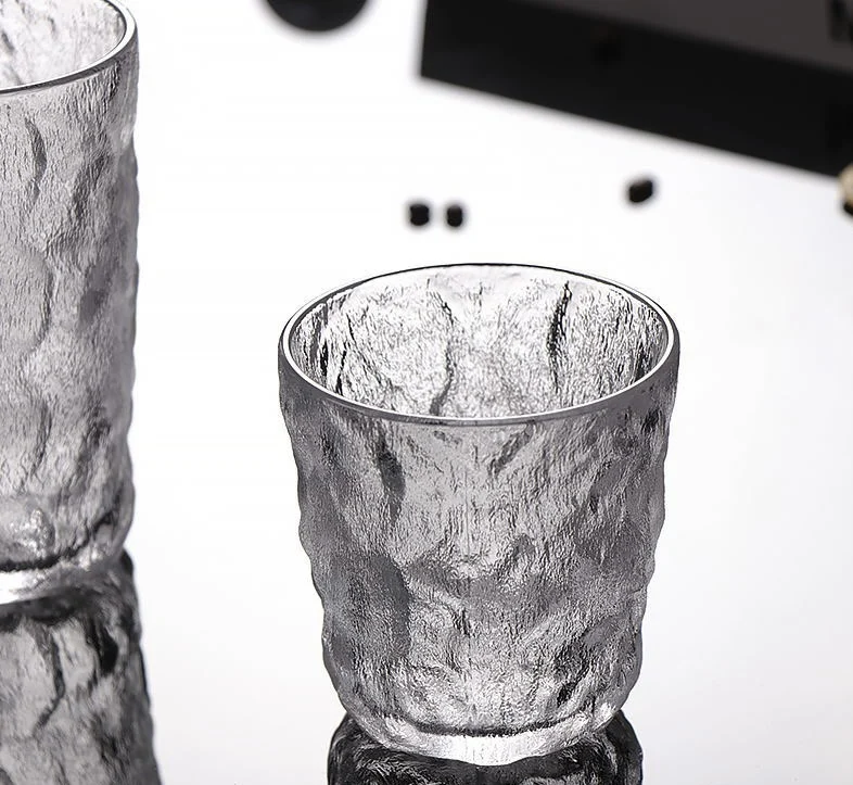 Manufacturers supply new glacier cup tree pattern cup frosted cup beverage cold drink beer glass