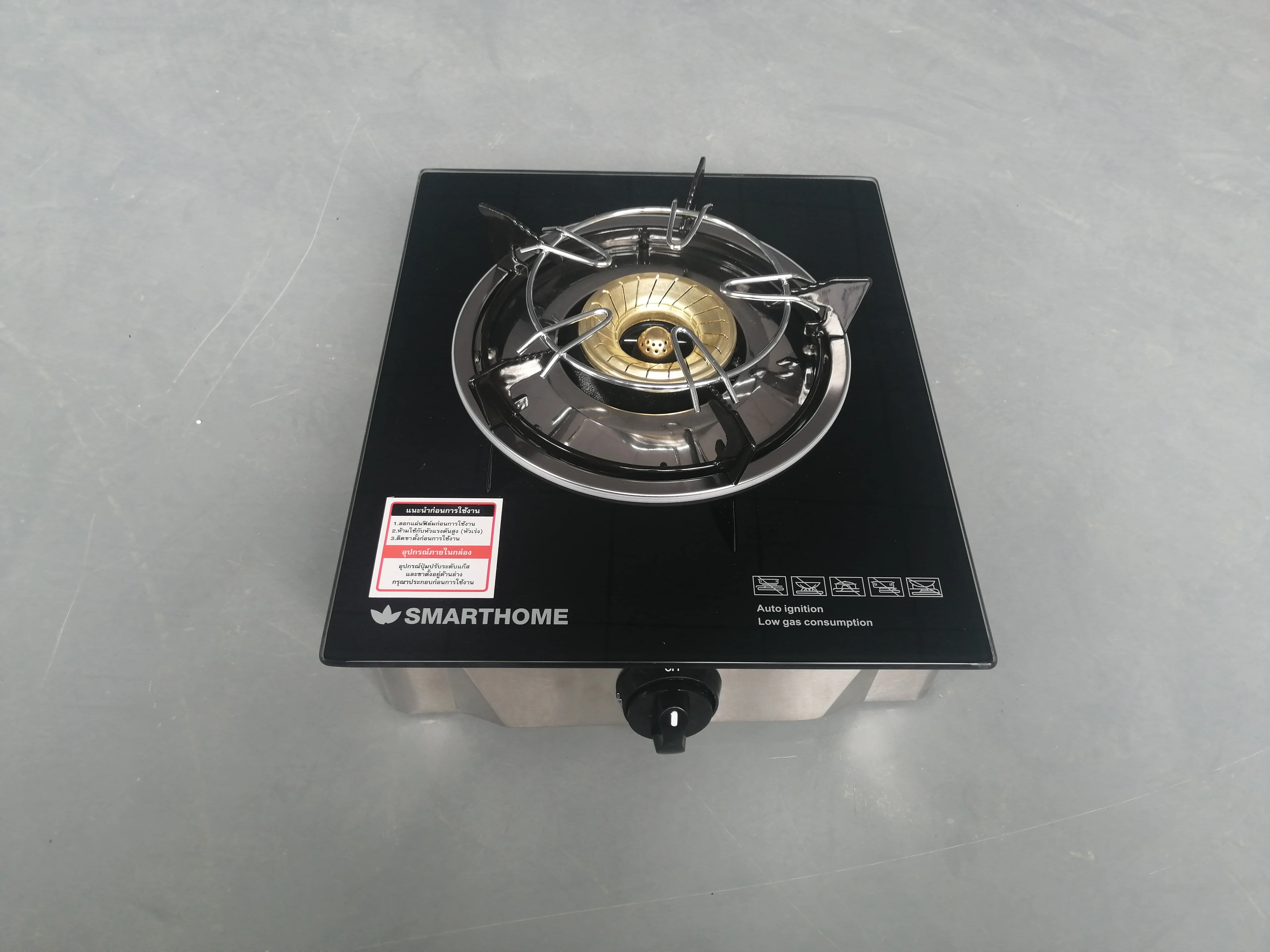 Kitchen Appliances Tempered Glass Top Stove Gas cooker Table Top Gas Stove 1 Burner Cooktops