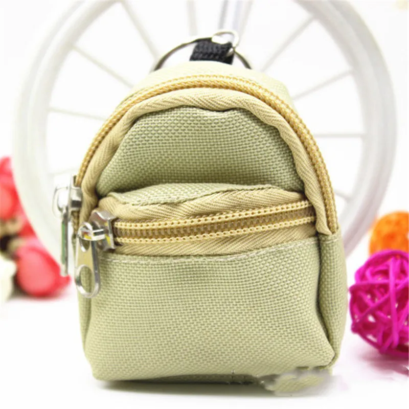 Wholesale High Quality Cheap Price Mini Backpack Shaped Coin Purse Keychain Bag For Women