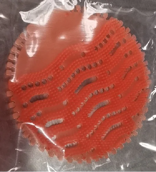 
Disposable Fragrance Deodorant EVA Urinal Screen Deodorizer For Hotel Toilet And Bathroom 