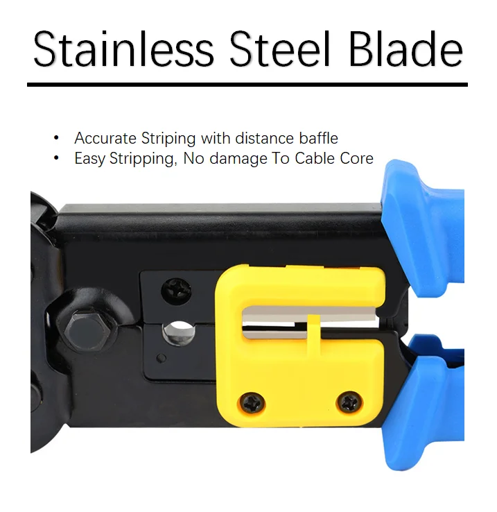 RJ11 RJ12 RJ45 Network Cable Crimping Tool in Stock EZ Crimping Tools