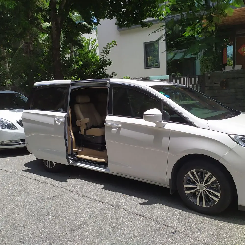 Disabled Handicap Electric Swivel Lifting Car Seats Turning Programmable Adjustable Auto Seat for Van MPV SUV Loading 150KG