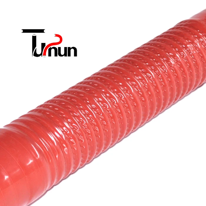 Плетеный усиленный воздух силиконовый холст вода химическая чистота 1/2 дюйма соединение гофрированный гибкий шланг для