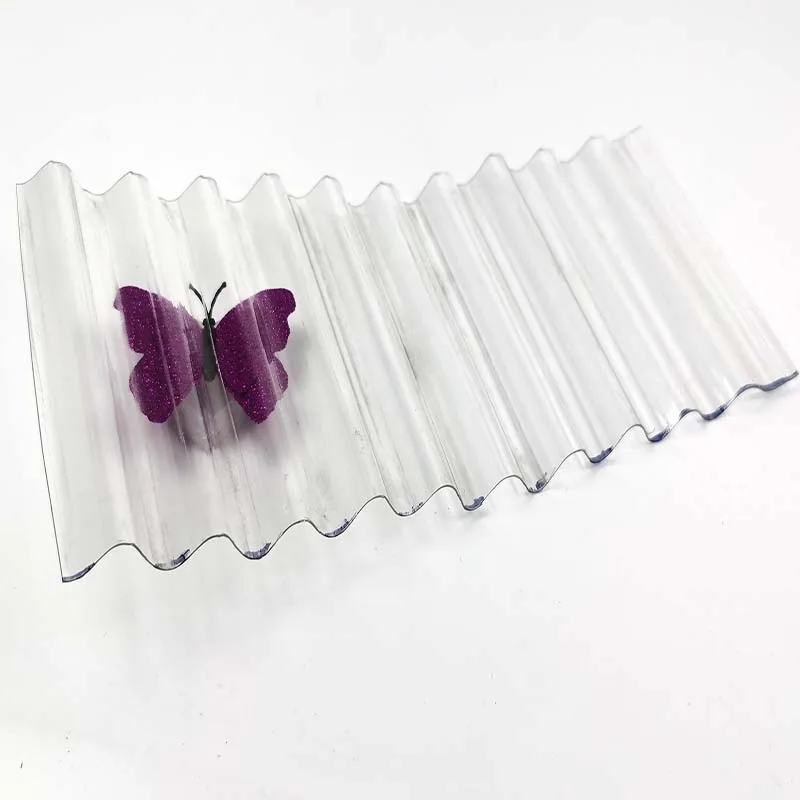 Greenhouse polycarbonate panels Transparent polycarbonate corrugated wave plastic clear roof sheet for
