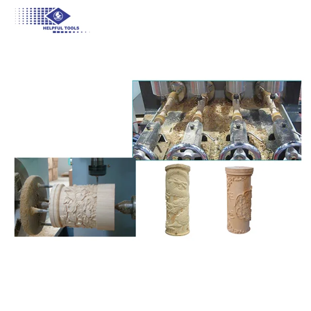 HF4025 Column cnc router machine price Economy type WEIHAI HELPFUL other woodworking machine