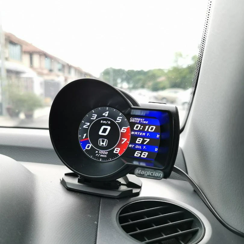 Magician Car OBD Smart Upgrade Series Meter английская версия-скорость/Температура воды/Tacho RPM/Вольт/вакуум/турбо