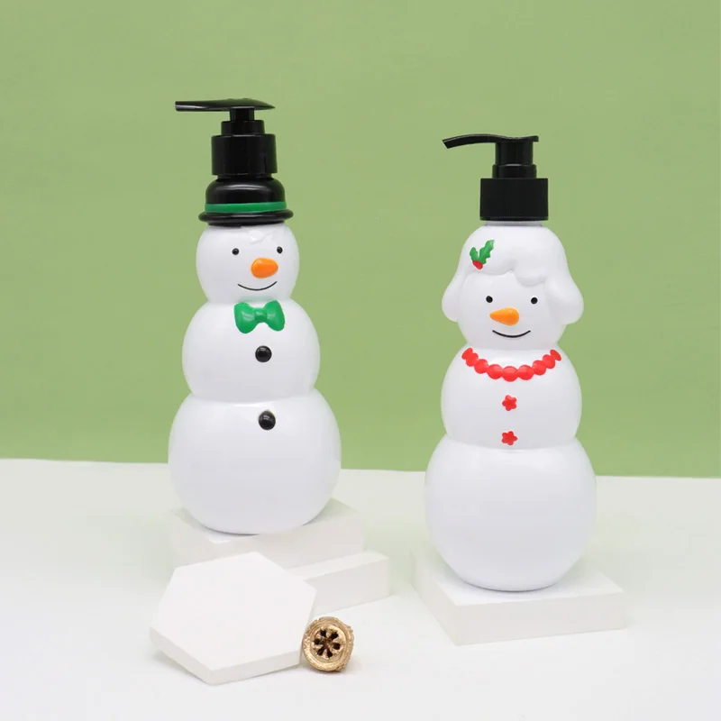 PET PVC Plastic Packaging bottles factory hand sanitizer Penguin Cartoon Shampoo Hand Soap Bottles Kids Foaming liquid Dispenser