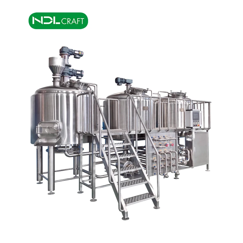 Beer Brewing Equipment Provider 1000l 3 Vessel Automatic Brewery