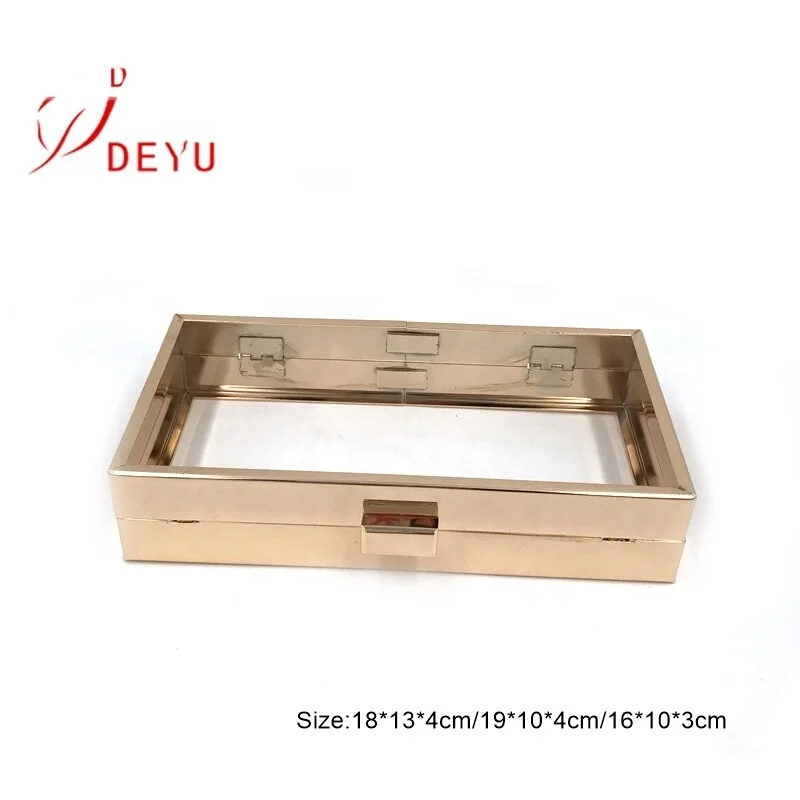 Wholesale Factory Clutch Frame Kiss Lock Box Clutch Frame Hardwre DIY Bag For Purse