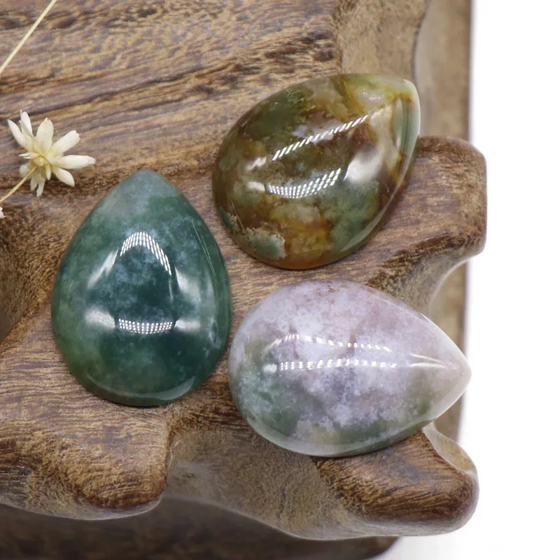 DIY Blue Spot Jasper High Quality Natural Gemstone Cabochon