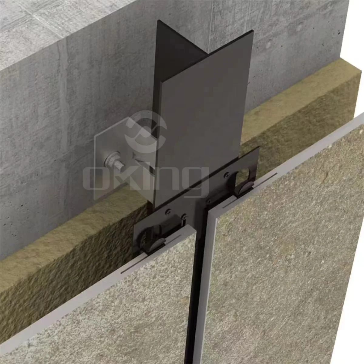 New design Stainless Steel  Ceramic Clips for Fixing System