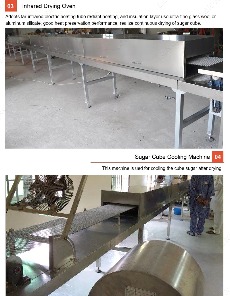 Factory Price Good Quality Sugar Cube Forming Machine Cube Sugar Moulding Machine