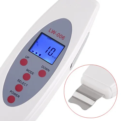 Hot Sale Portable LCD Screen Ultrasonic Skin scrubber lw-006 (H007)
