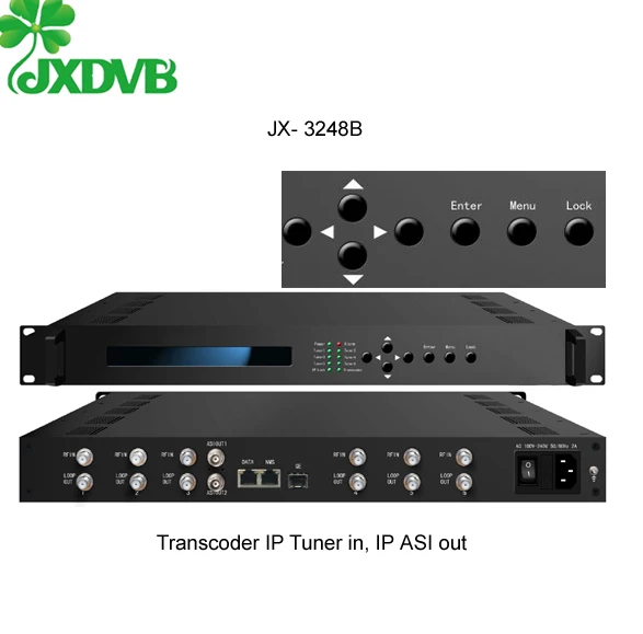 6 в 1 HD 1080P Mpeg4 IPTV Transcoder