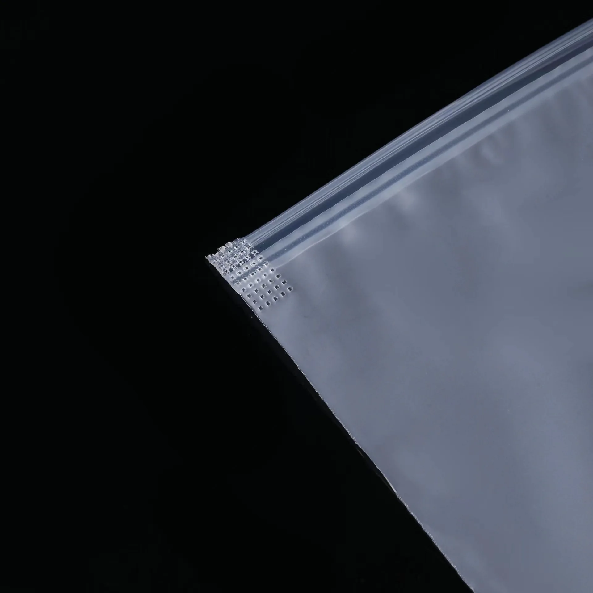 Custom Resealable Biodegradable Frosted Plastic Slider Zipper Bag with Logo Bags for Clothing