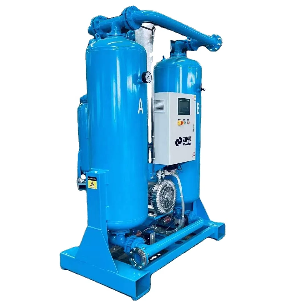 Высококачественная нержавеющая сталь 110 м/мин микро-тепловая рекуперативная адсорбционная воздушная сушилка для промышленных воздушных компрессоров