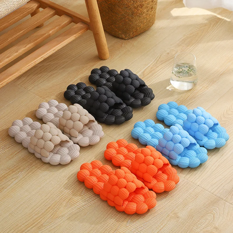 Wholesale 2022 Hot Sale Bubble Slides Home Summer Fashion Unisex Beach Sandals Anti Slip Women Slides Slippers
