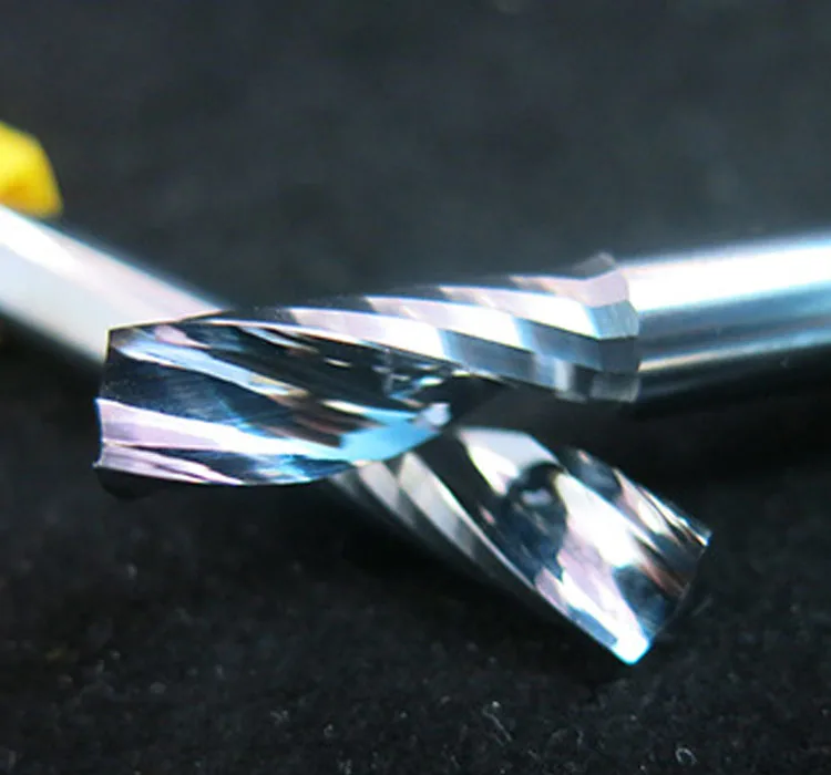 
Tungsten Carbide One Flute End Mill Cutting Tools CNC Custom spiral bits for solid wood 